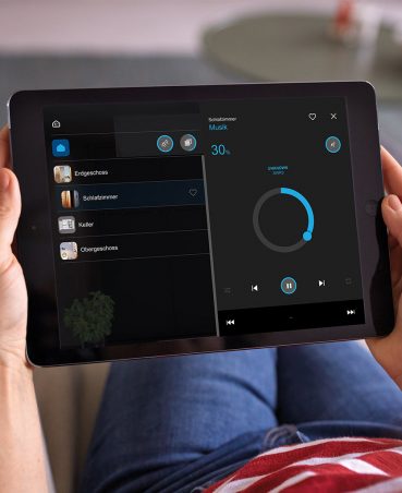 Bequeme Steuerung per Tablet
